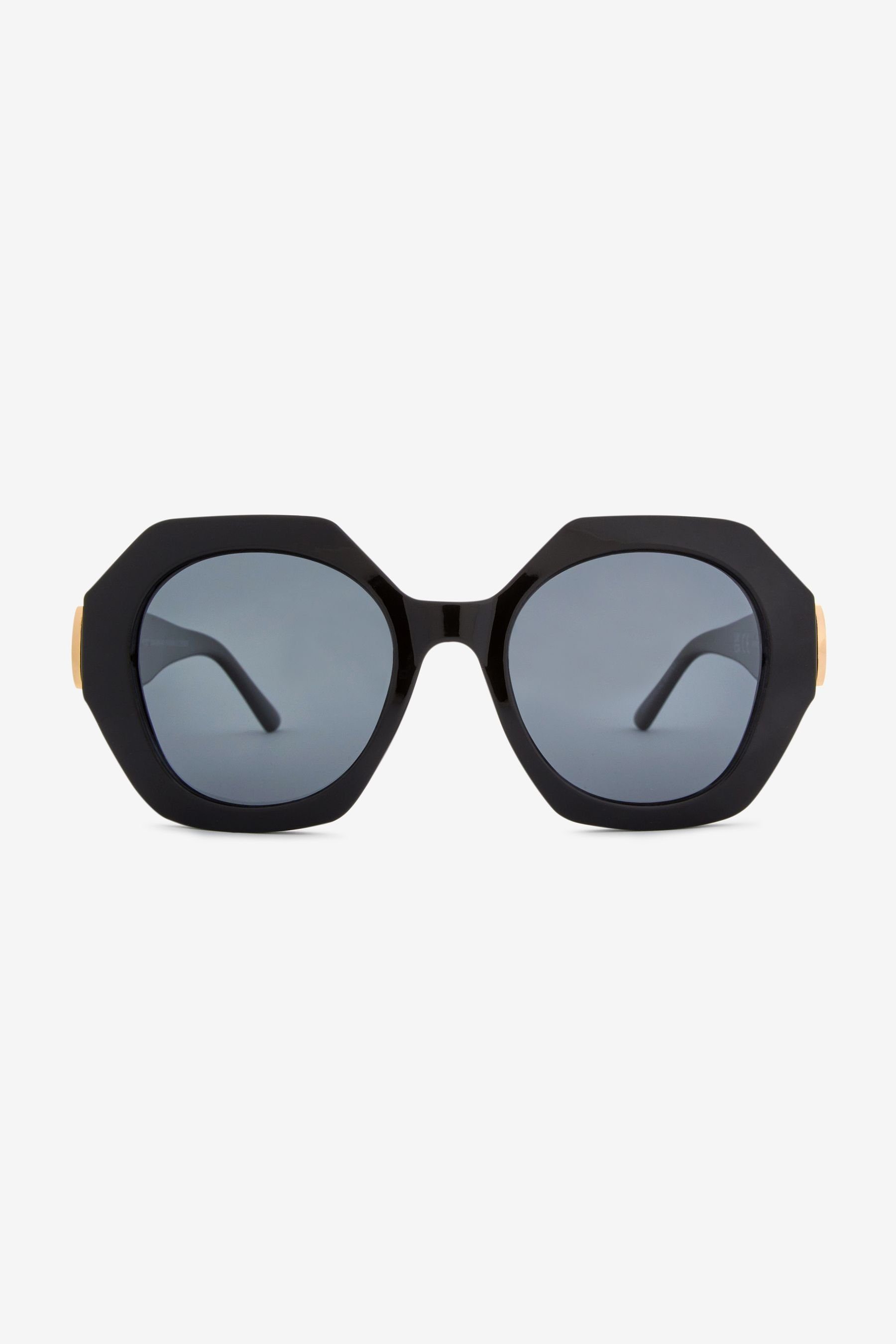 Next Sonnenbrille Sechseckige Sonnenbrille mit breitem Rahmen (1-St)