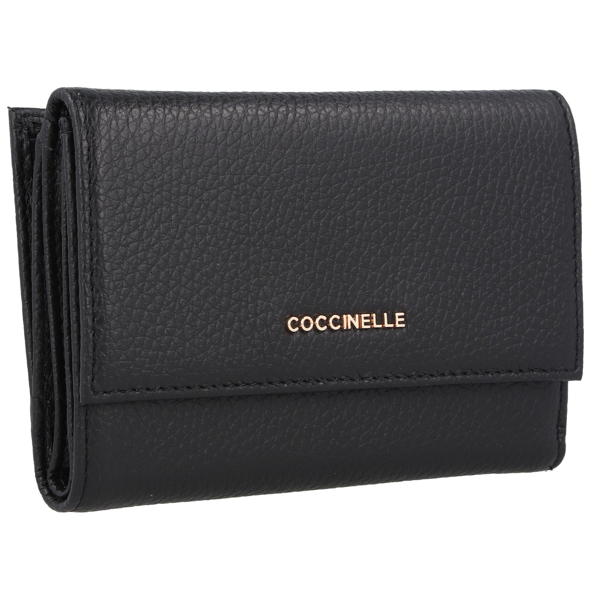 COCCINELLE Geldbörse Metallic Soft, Leder günstig online kaufen