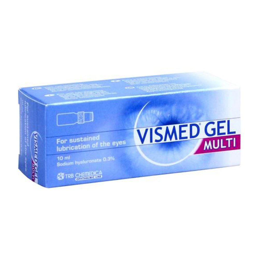 TRB Chemedica AG Augenpflege-Set VISMED GEL MULTI Augentropfen 10 ml