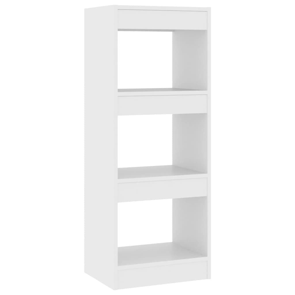 vidaXL Bücherregal Bücherregal/Raumteiler Weiß 40x30x103 cm günstig online kaufen