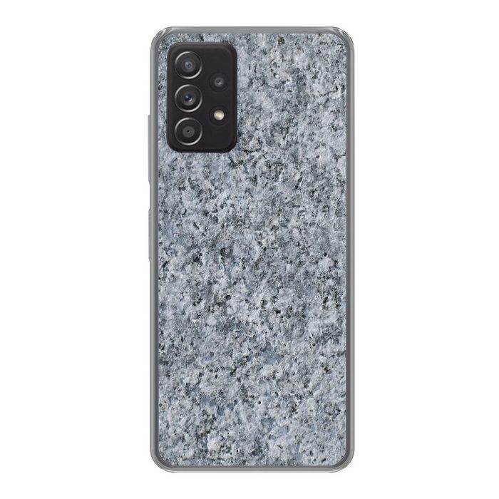 MuchoWow Handyhülle Granit - Stein - Muster - Design - Grau Handyhülle Telefonhülle Samsung Galaxy A33