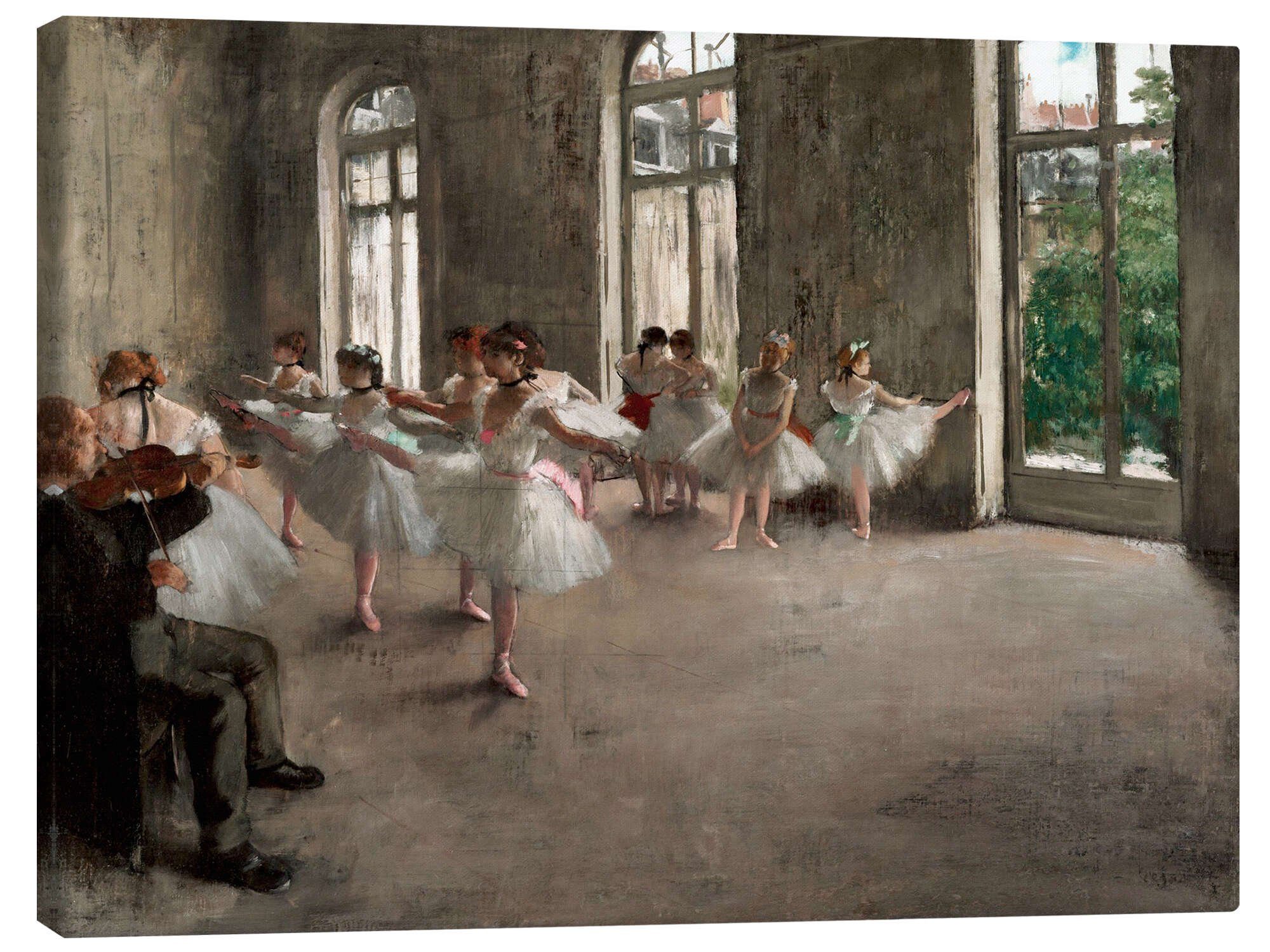 Posterlounge Poster Edgar Degas, Die Probe, günstig online kaufen