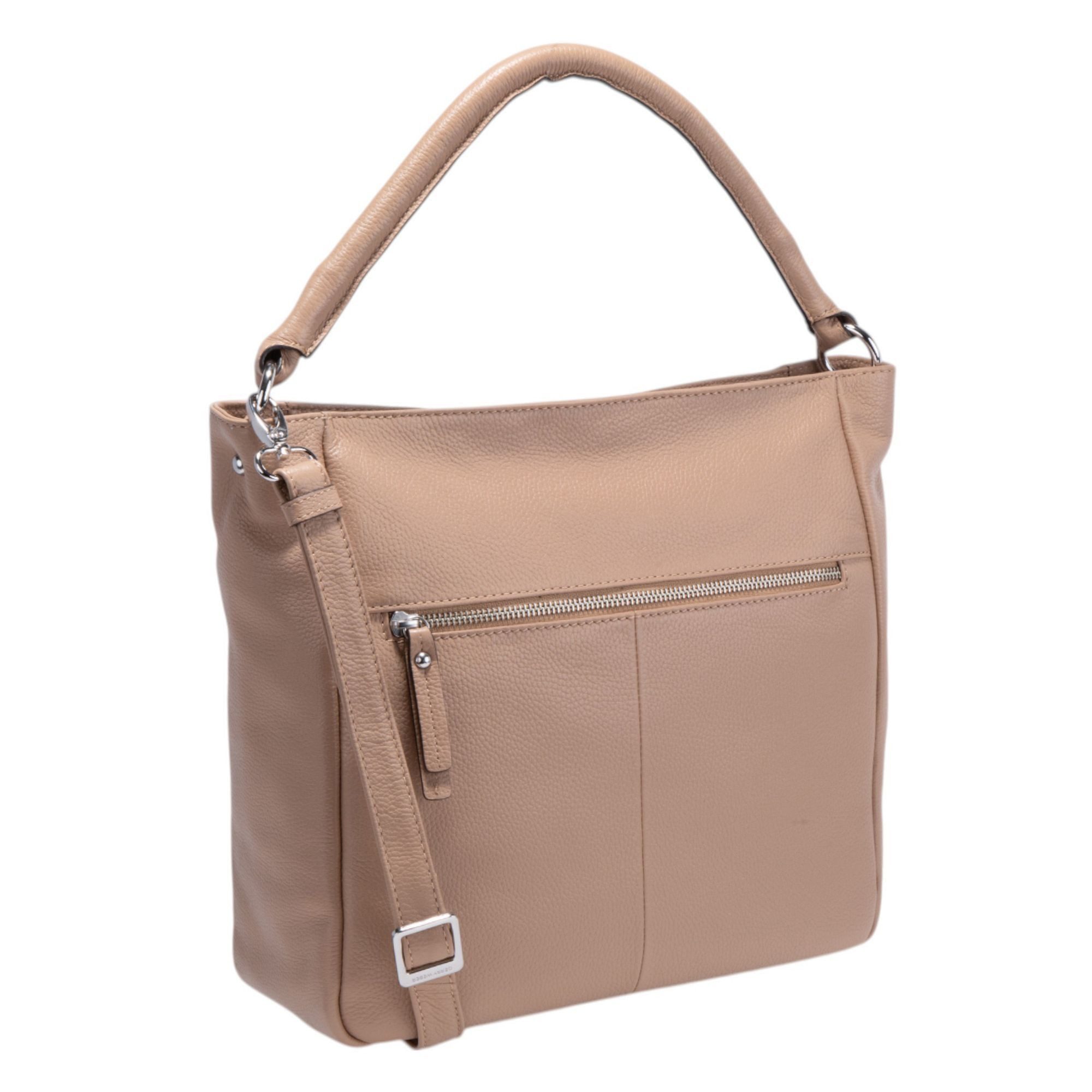 GERRY WEBER Schultertasche Ascona, Leder