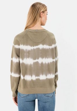camel active Sweatshirt mit Tie-Dye Effekt