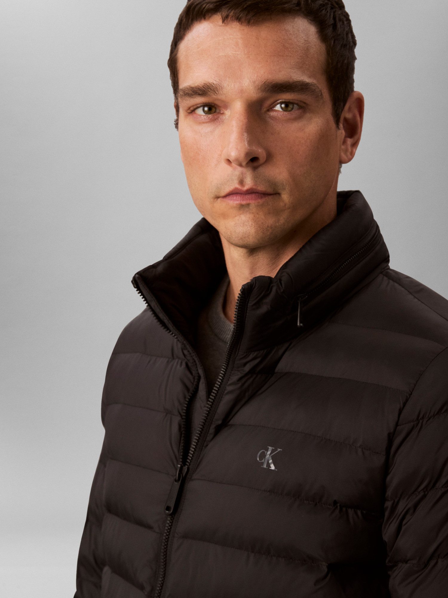 Calvin Klein Jeans Steppjacke Regular fit mit Kapuze im Kragen