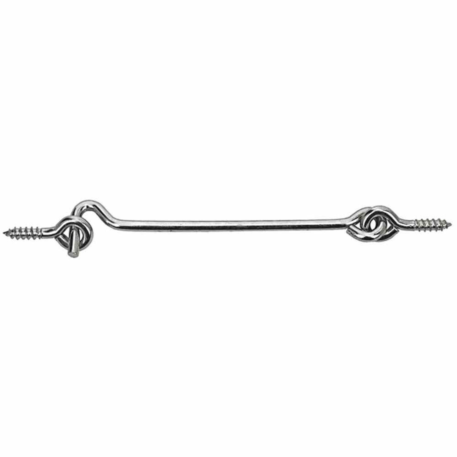 Deckenhaken SB Sturmhaken 4,2 x 120 mm + Ösen verzinkt, Inhalt: 2