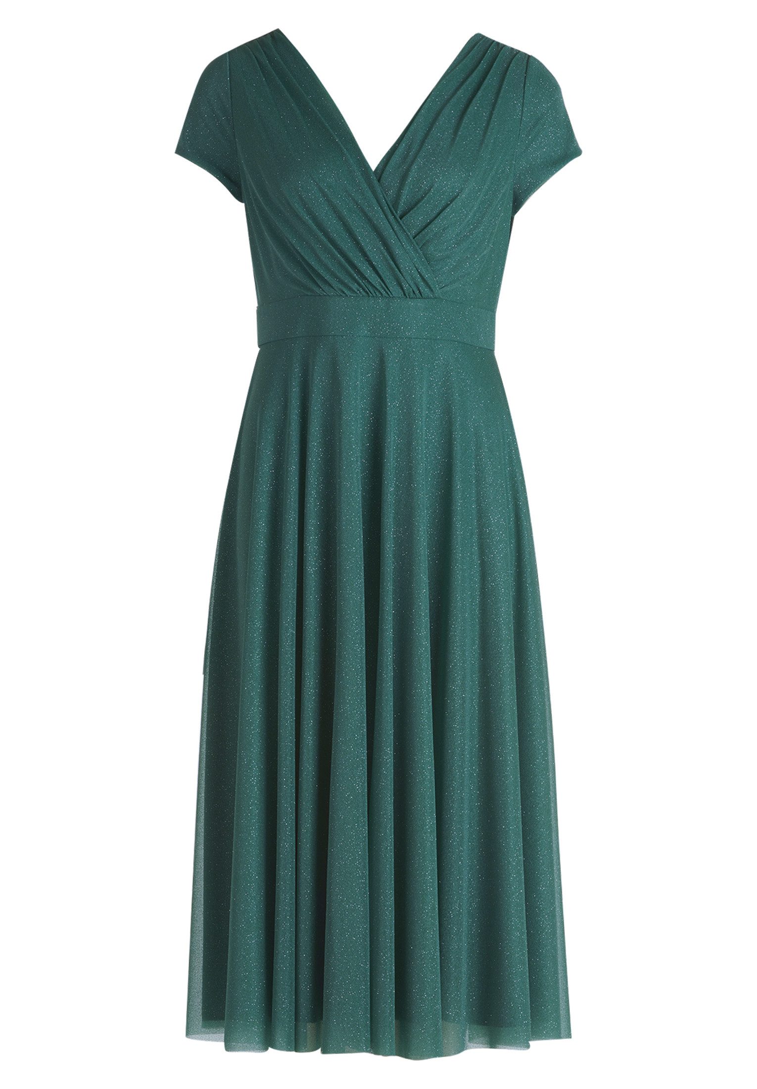 Vera Mont Cocktailkleid Damen im Glitzer-Look Stoff günstig online kaufen
