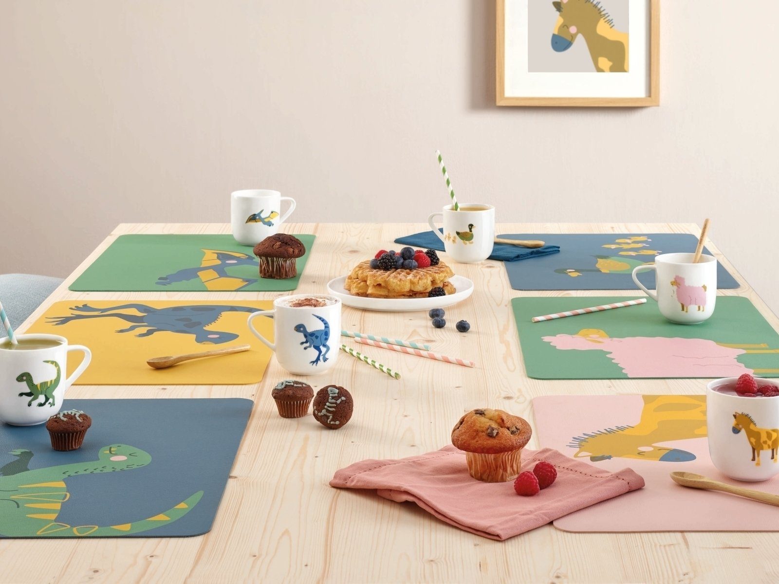 ASA SELECTION Platzset Tischset Kaninchen Karla 46 x 33 cm, Tischwäsche günstig online kaufen