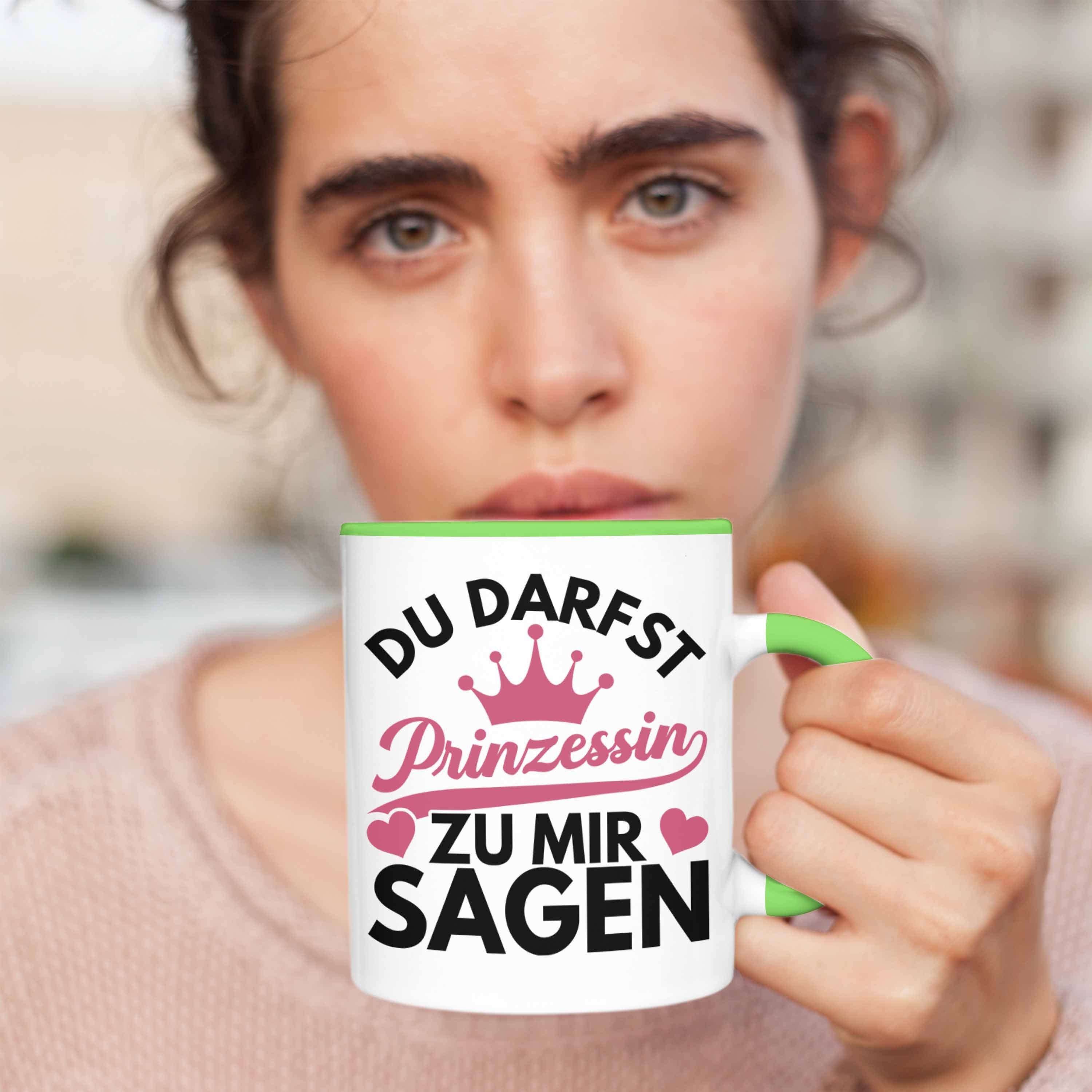 Teenager Mir - Zicke Grün Prinzessin Trendation Sagen Zu Trendation Mädchen Tasse Geschenk Jugendliche Darfst Tasse Du Geschenk Lustiges