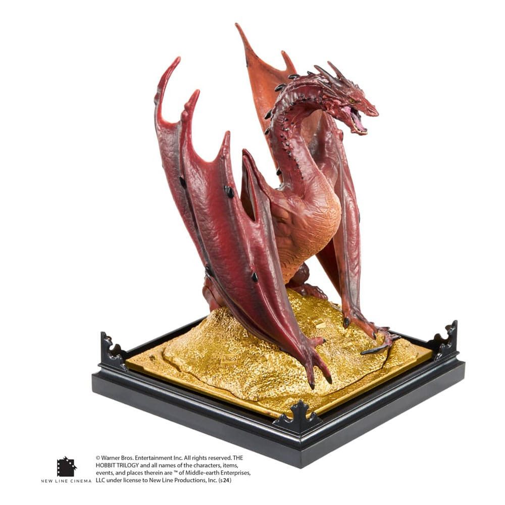 Noble Collection Merchandise-Figur Herr der Ringe Diorama Figure Smaug 17 cm