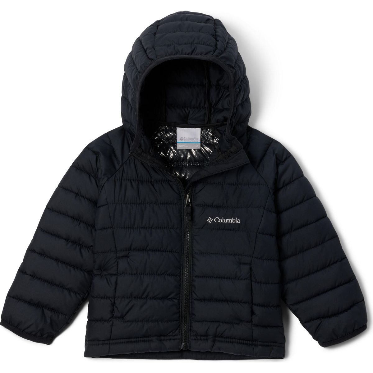 Columbia Steppjacke Girl's Powder Lite II Hooded Insulated Jacket Wasserabweisende Jacke mit Omni-Heat™-Technologie für optimalen