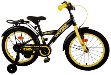 TPFSports Kinderfahrrad Volare Thombike 18 Zoll mit Rücktritt und Handbremse, 1 Gang, (Jungsfahrrad - Jungen Kinderrad - ohne Schaltung - Sicherheitsgriffe), Kinderfahrrad 18 Zoll - Jugend Fahrrad - Kinder Jugend Fahrrad Gelb