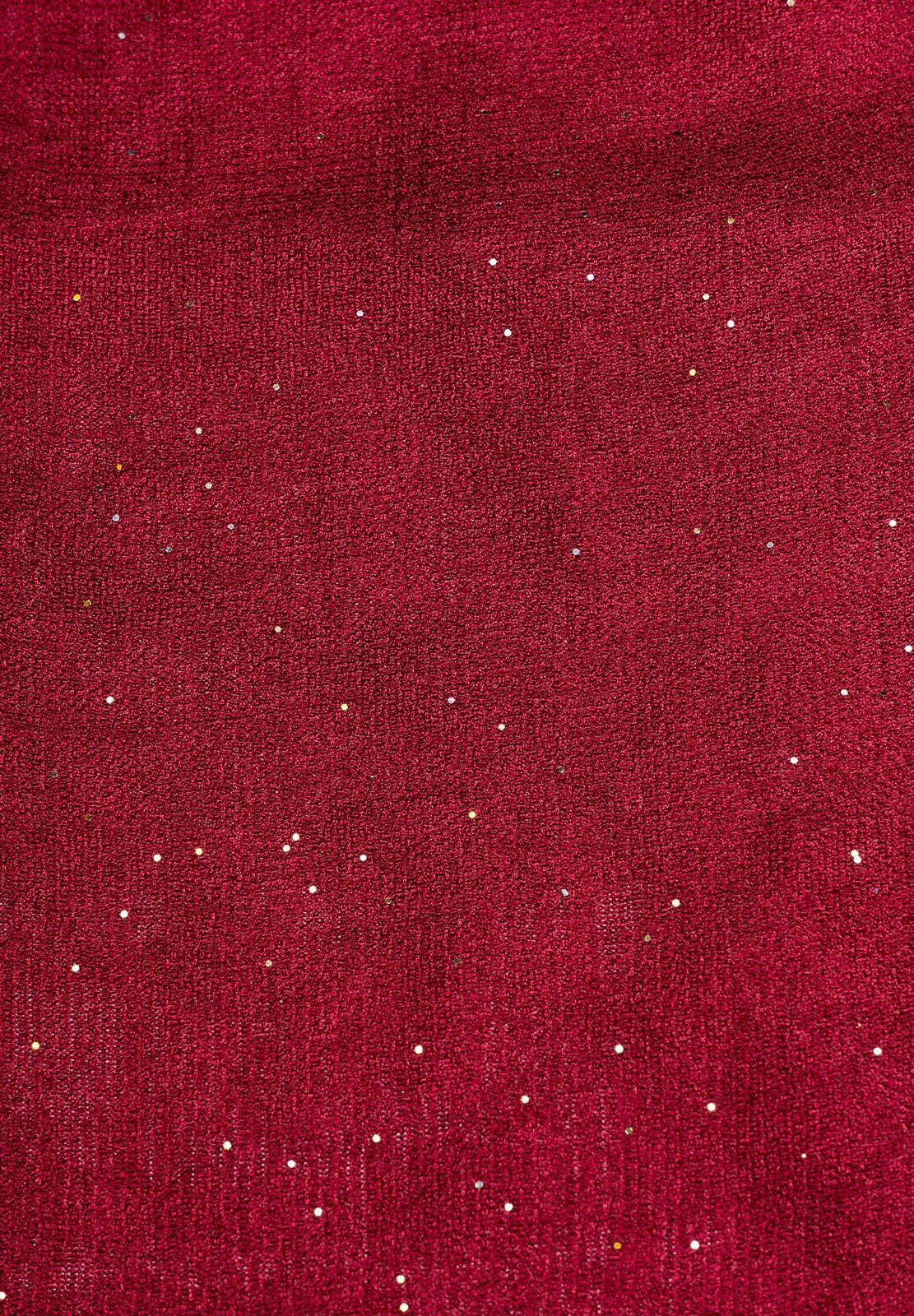 styleBREAKER Loop Seidiger Einfarbiger Loop Glitzer, günstig online kaufen