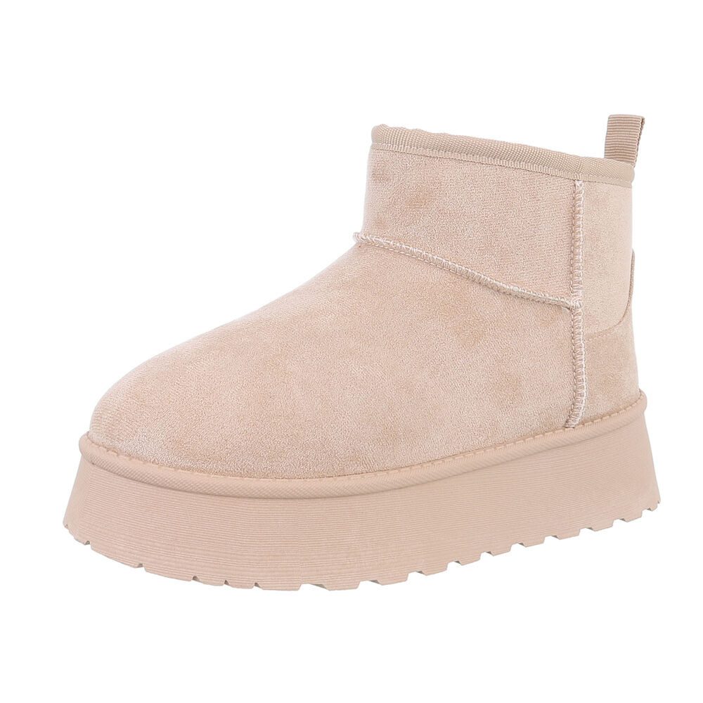 Ital-Design Damen Snowboots Freizeit Snowboots (87475133) Flach Stiefelette günstig online kaufen