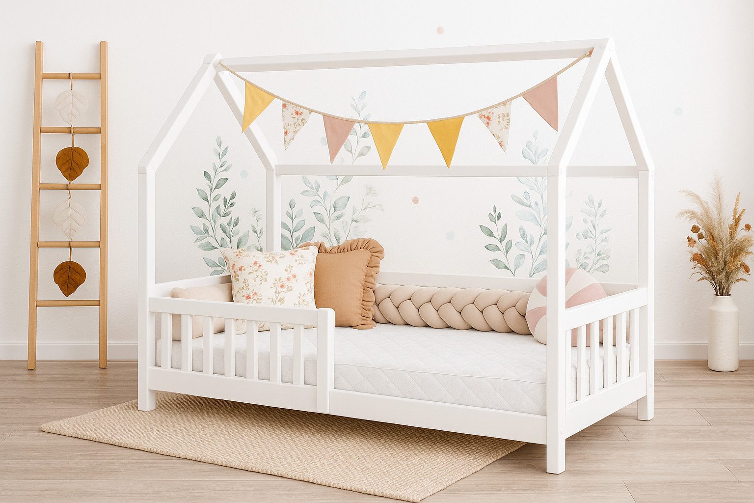 Kindermatratze Babymatratze, Jugendmatratze, atmungsaktiv & waschbarer Bezug, Dreamstar, 9 cm hoch, ohne Spannbettlaken (60x120, 70x140, 80x160, 90x200, 120x200, 140x200)