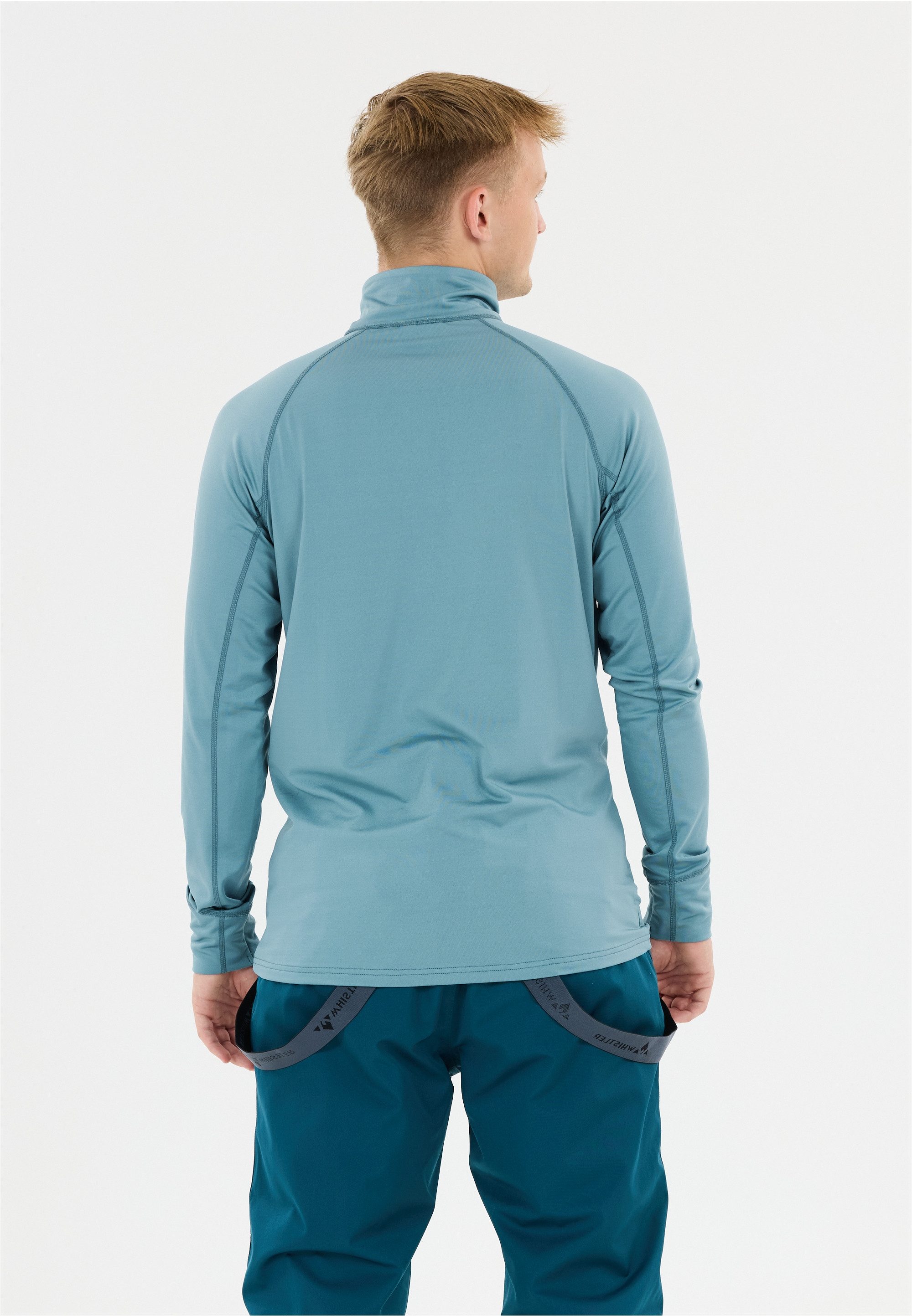 WHISTLER Langarmshirt Baggio (1-tlg) mit hochabschließendem Kragen