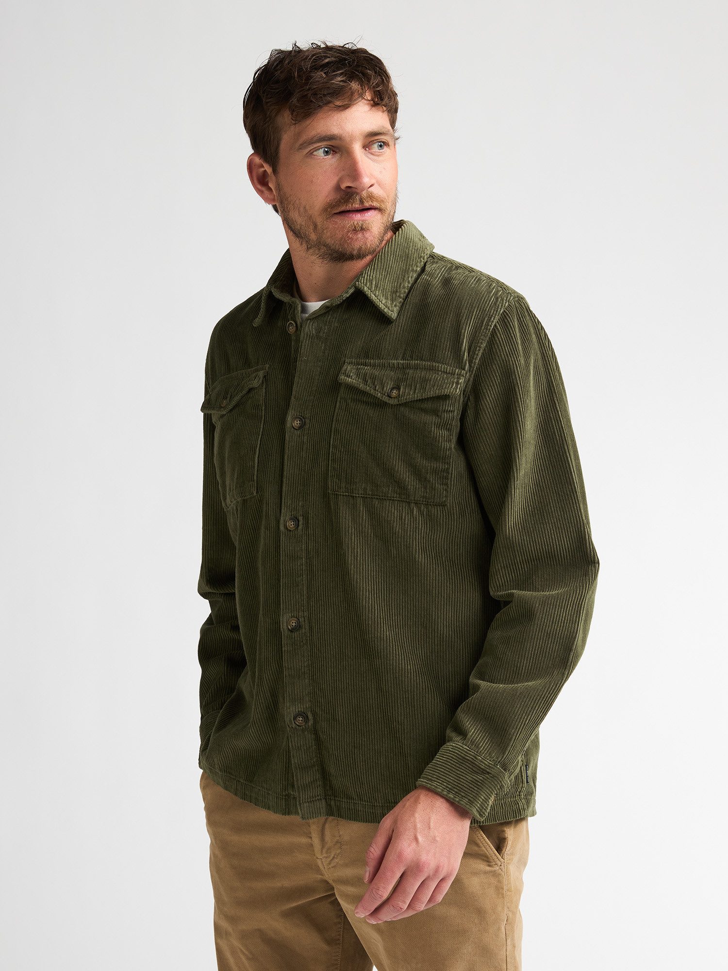 Petrol Industries Langarmhemd Ironmeadow Overshirt Fit