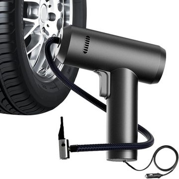 yozhiqu Luftpumpe Tragbare Mini-Fahrrad-Elektroauto-Reifenpumpe (1-tlg), Tragbare, kabellos aufladbare Autoluftpumpe