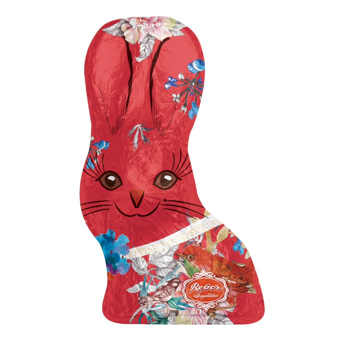 Reber Schokolade, Reber Oster Naschhase aus feiner Vollmilchschokolade Packung 70g