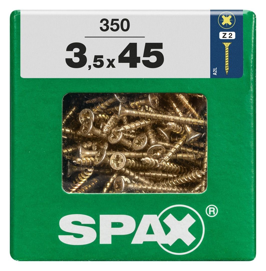 SPAX Holzbauschraube Spax Universalschrauben 3.5 x 45 mm PZ 2 - 350