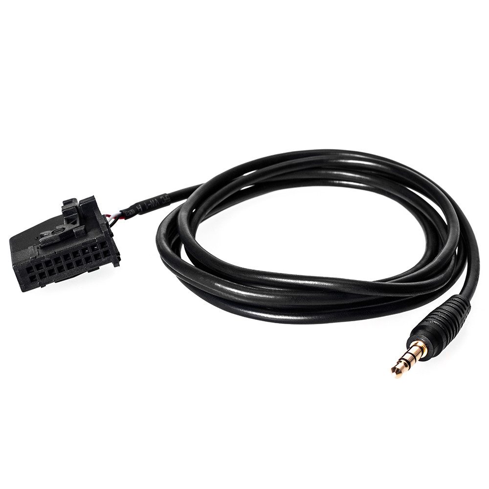 Adapter Universe KFZ 18 Pol Aux Line In Adapter Klinken Stecker passend für VW MFD2 KFZ-Adapter