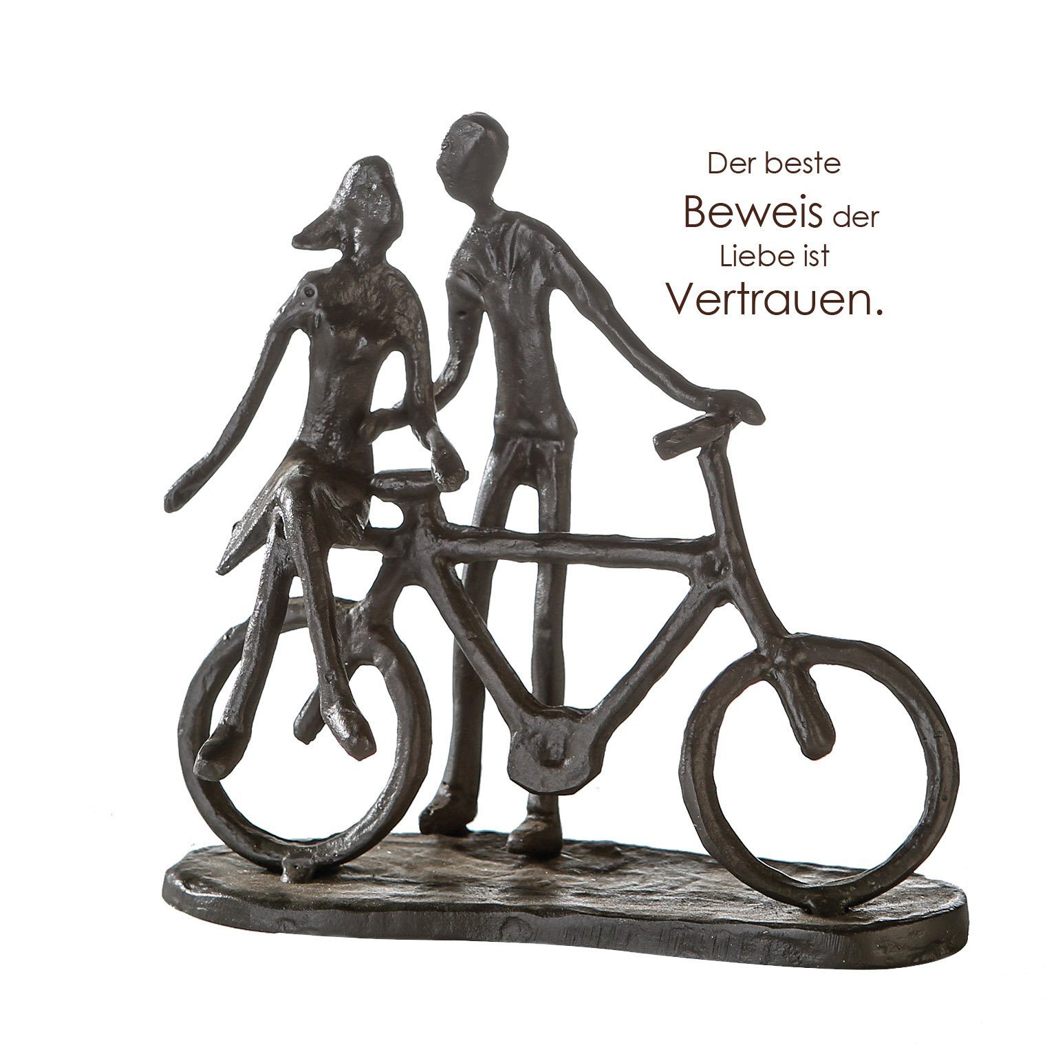 GILDE Skulptur PAIR ON BIKE Skulptur günstig online kaufen