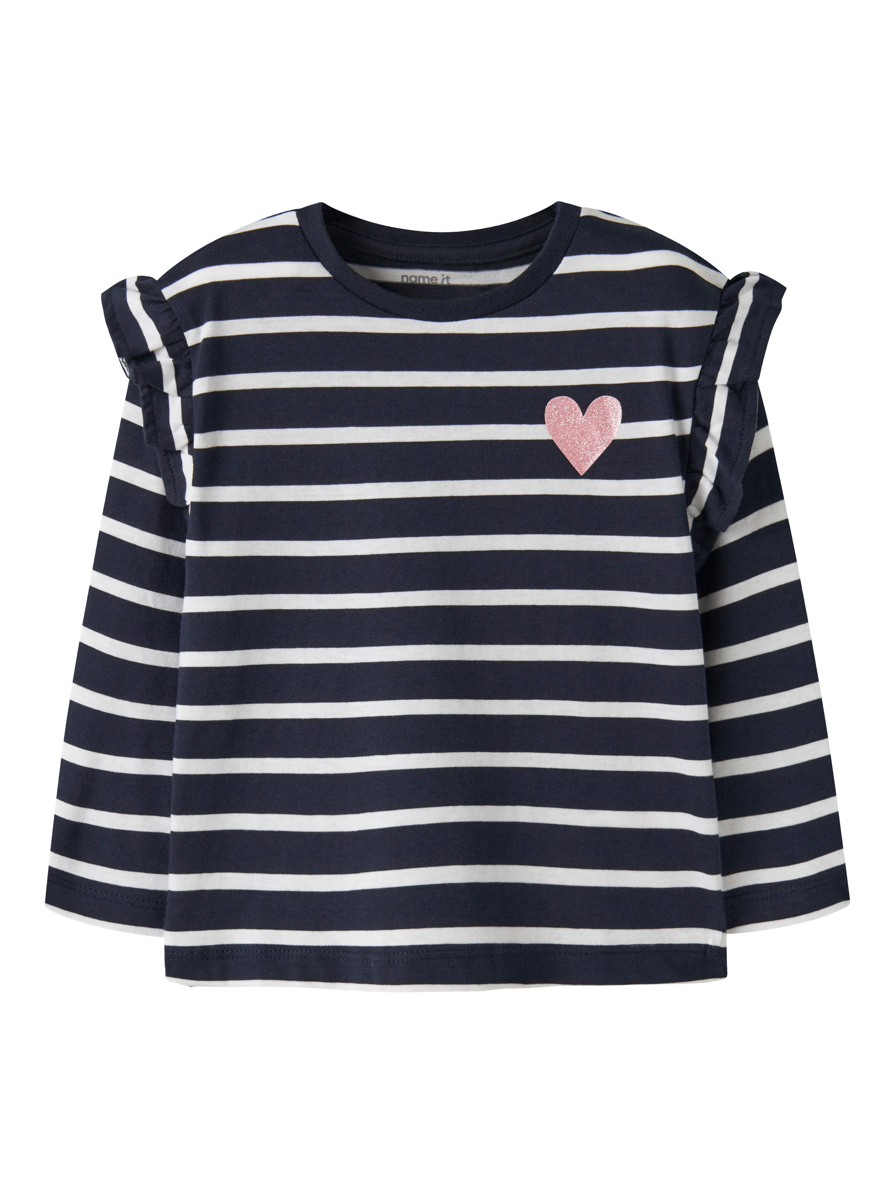 Name It Langarmshirt NMFTOVELINA LS NREG TOP PB