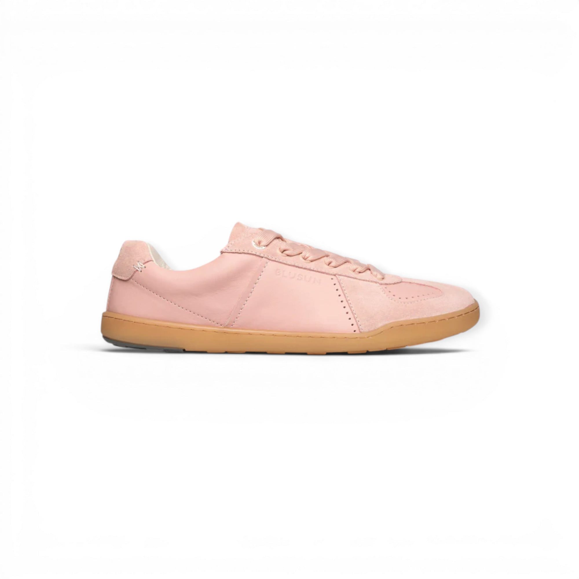 BLUSUN BLSN-200W (Veloursleder, flexible Sohle) hellpink Damen Barfußschuh