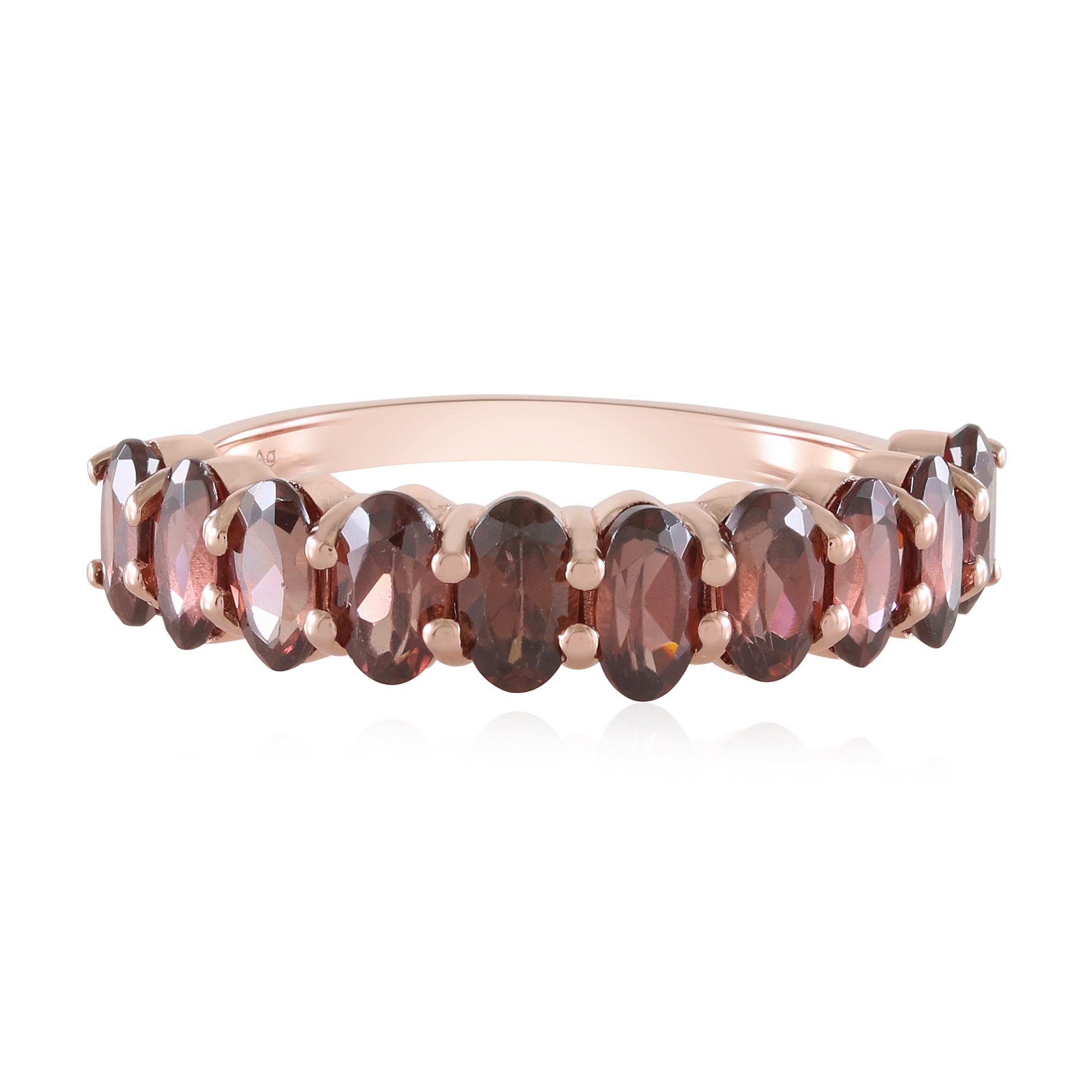 Silberring Cavill Ring Sterlingsilber, rosévergoldet, 3,22 ct pink Zirkon