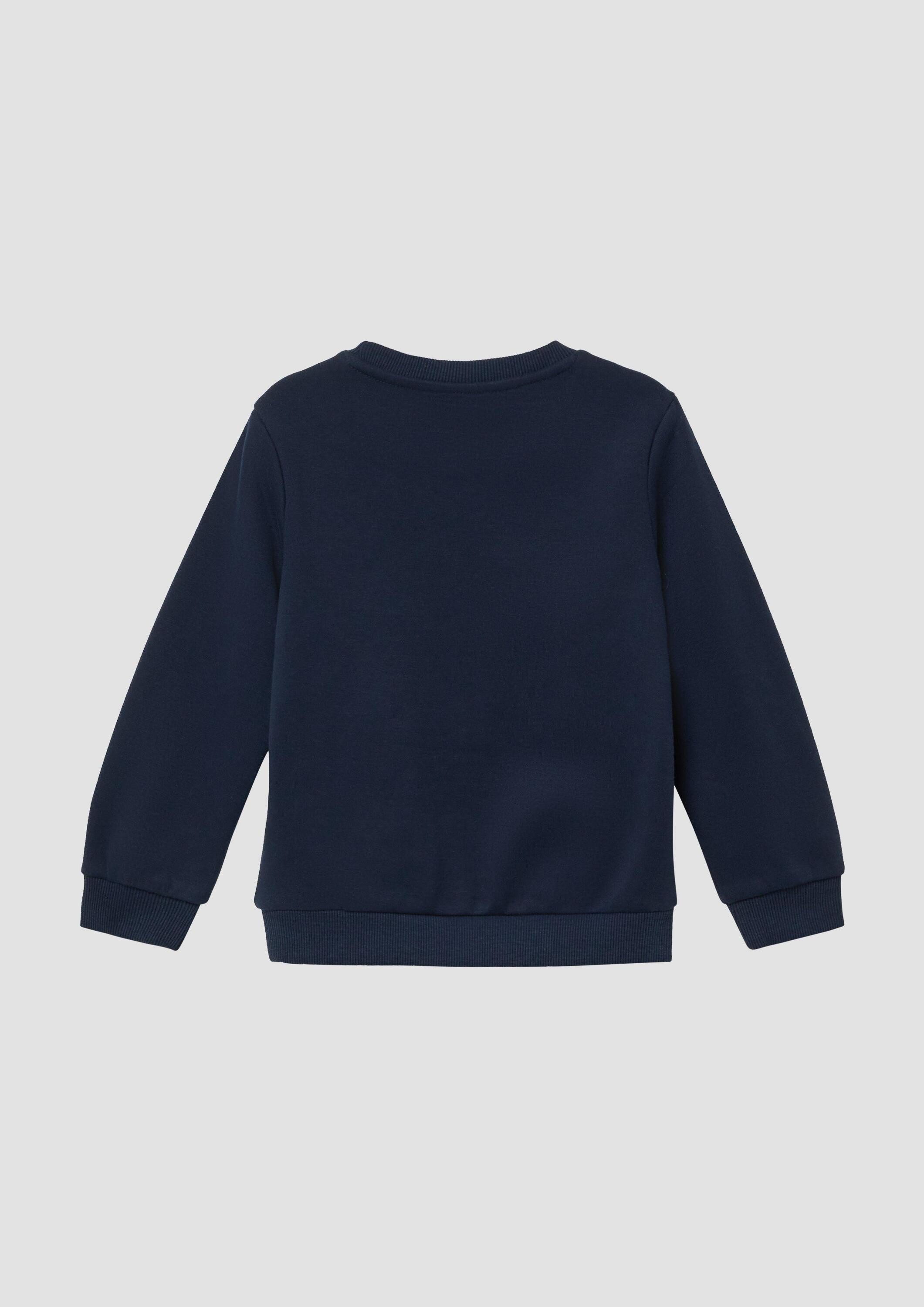 s.Oliver Sweatshirt Sweatshirt Kuscheliges Sweatshirt mit X-Mas-Frontprint günstig online kaufen