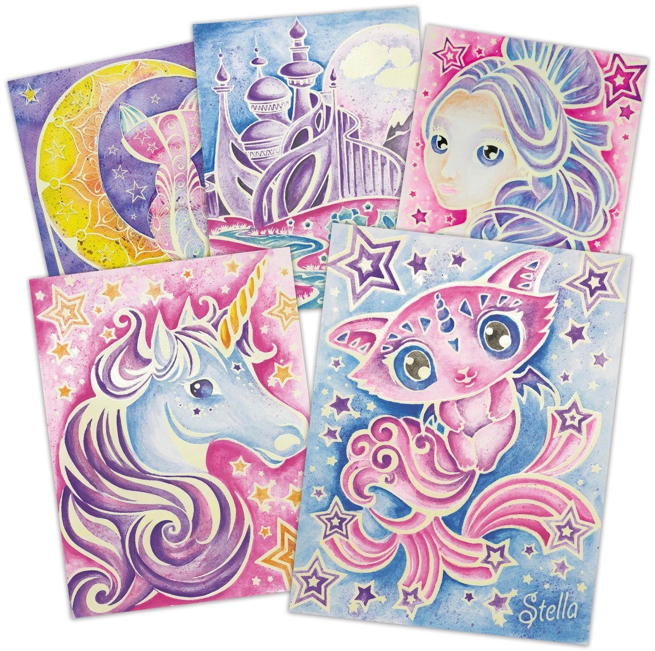Nebulous Stars Kreativset Nebulia, Aquarelle