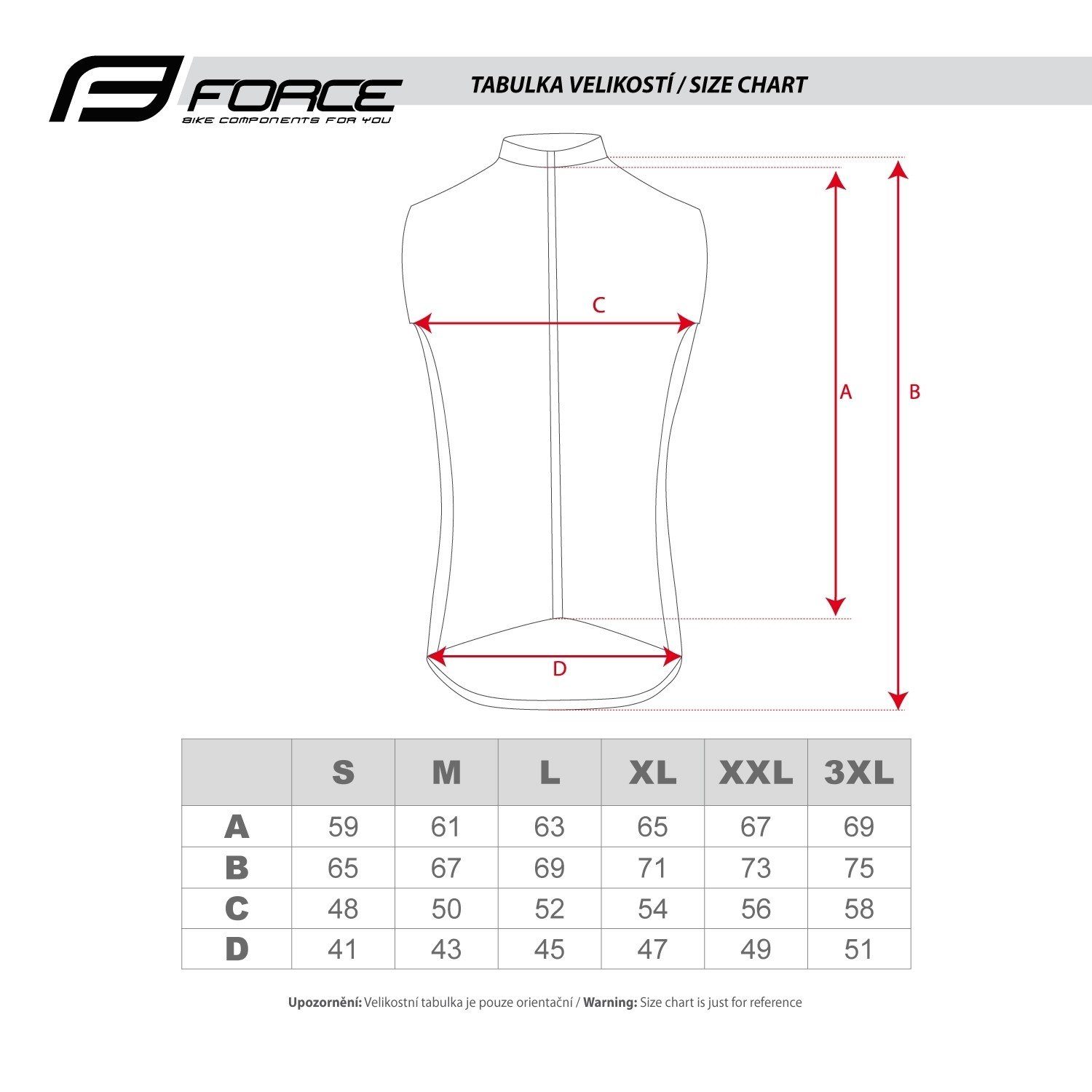 FORCE Fahrradjacke Weste FORCE FLASH hoch-reflektive +15 °C und darüber %%% – Bild 3 von 3