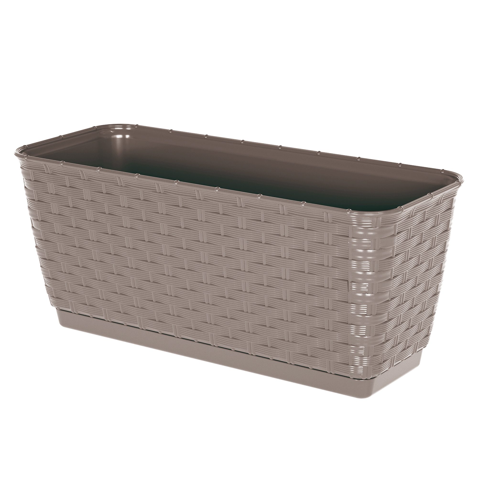 Annastore Blumenkasten Balkonkasten aus wetterfestem Kunststoff - Blumenkästen - Balkonkästen