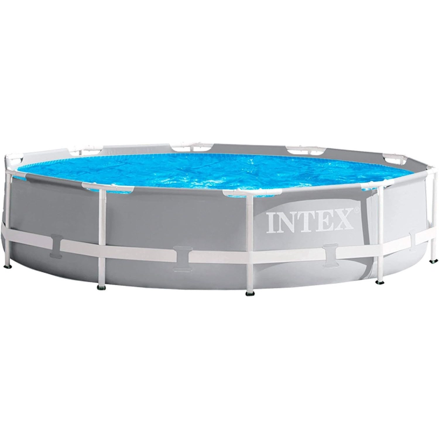 Framepool 26702 Prisma Metal Frame Pool Aufstellpool Rund 305 cm x 76 cm