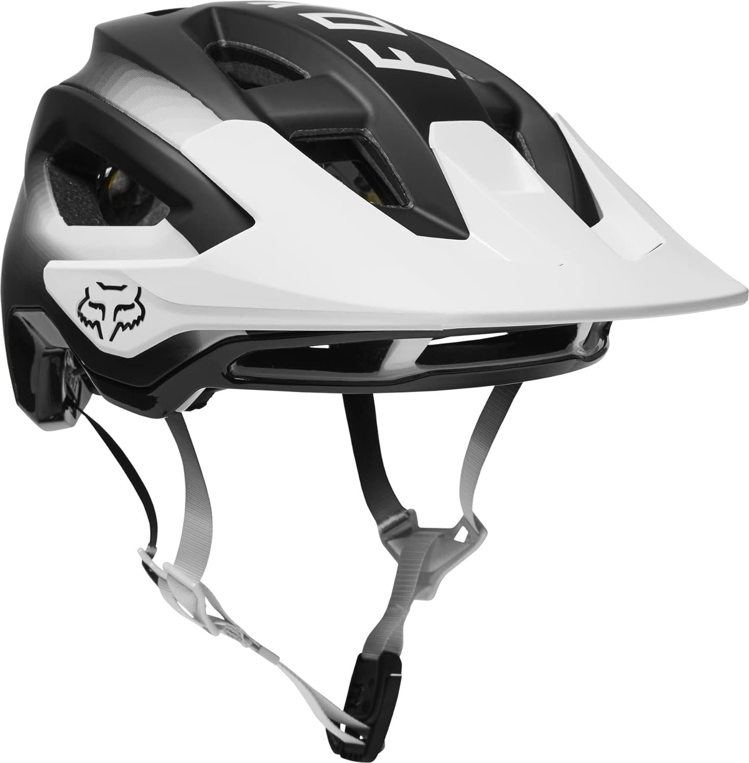 Fox Racing Fahrradhelm Fox Speedframe Pro Fahrradhelm Mips Fade Schwarz L (59-63cm)