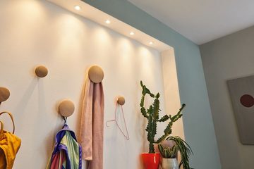 Paulmann LED Einbauleuchte Nova, LED wechselbar, Warmweiß, LED-Modul