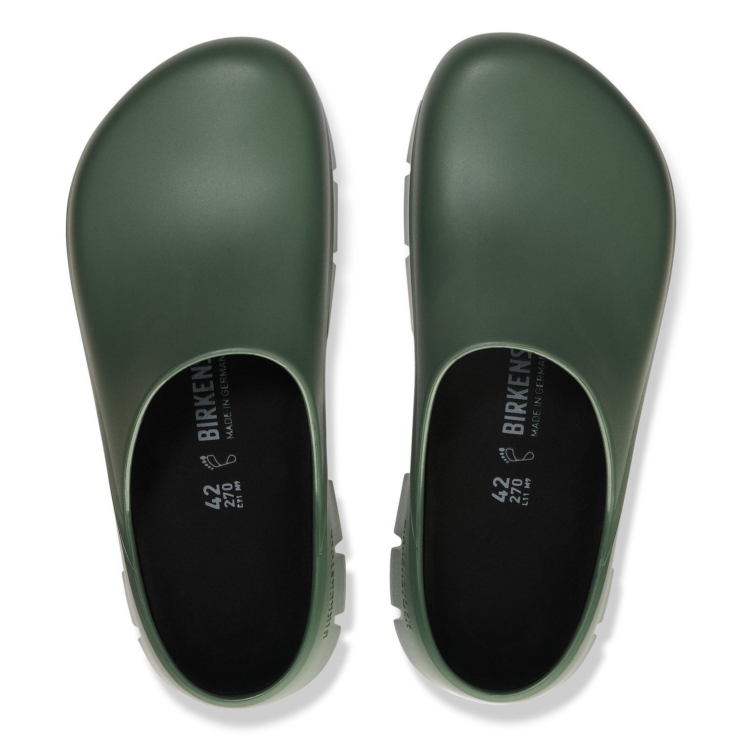 Birkenstock Berufsschuhe Damen & Herren - Einlagengeeignet - Super Birki 2.0 Clog Auswechselbares Kork-Latex-Fußbett waschbar bis 30°C - Clog bis 80°C