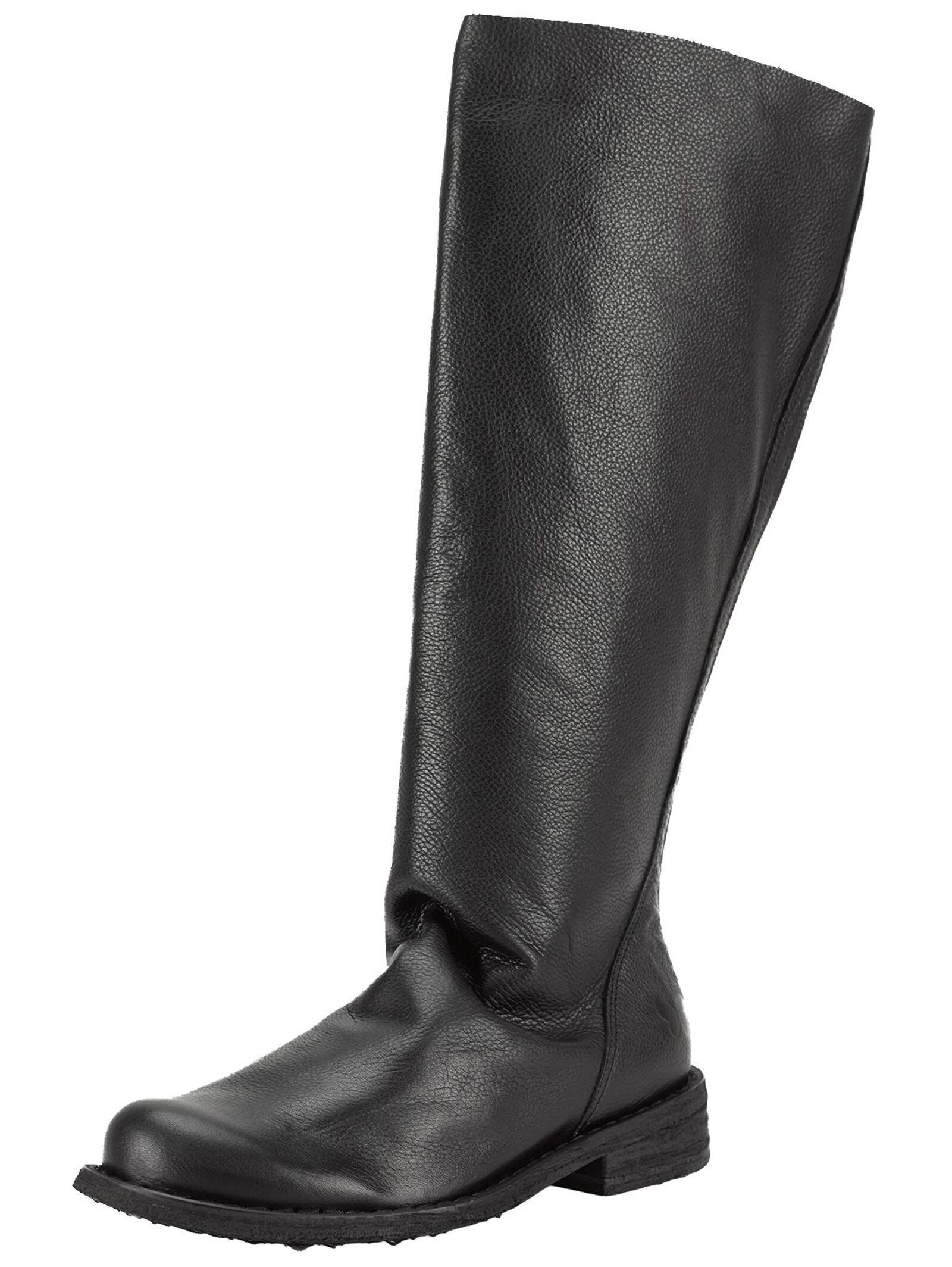 Felmini Wide Fit Stiefel Leder . Stiefel