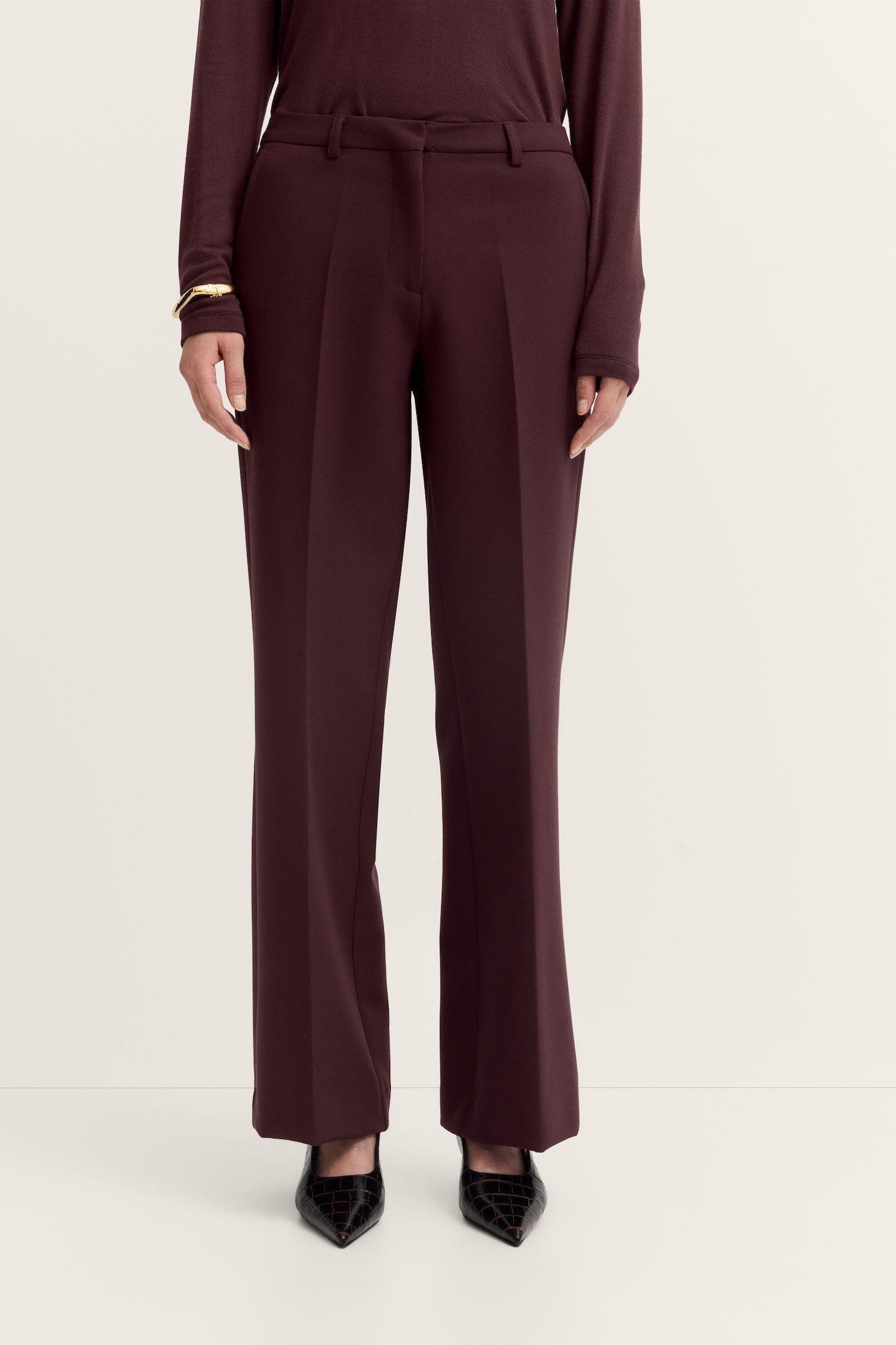 bugatti Stoffhose Stretch aus einem Viskose-Mix