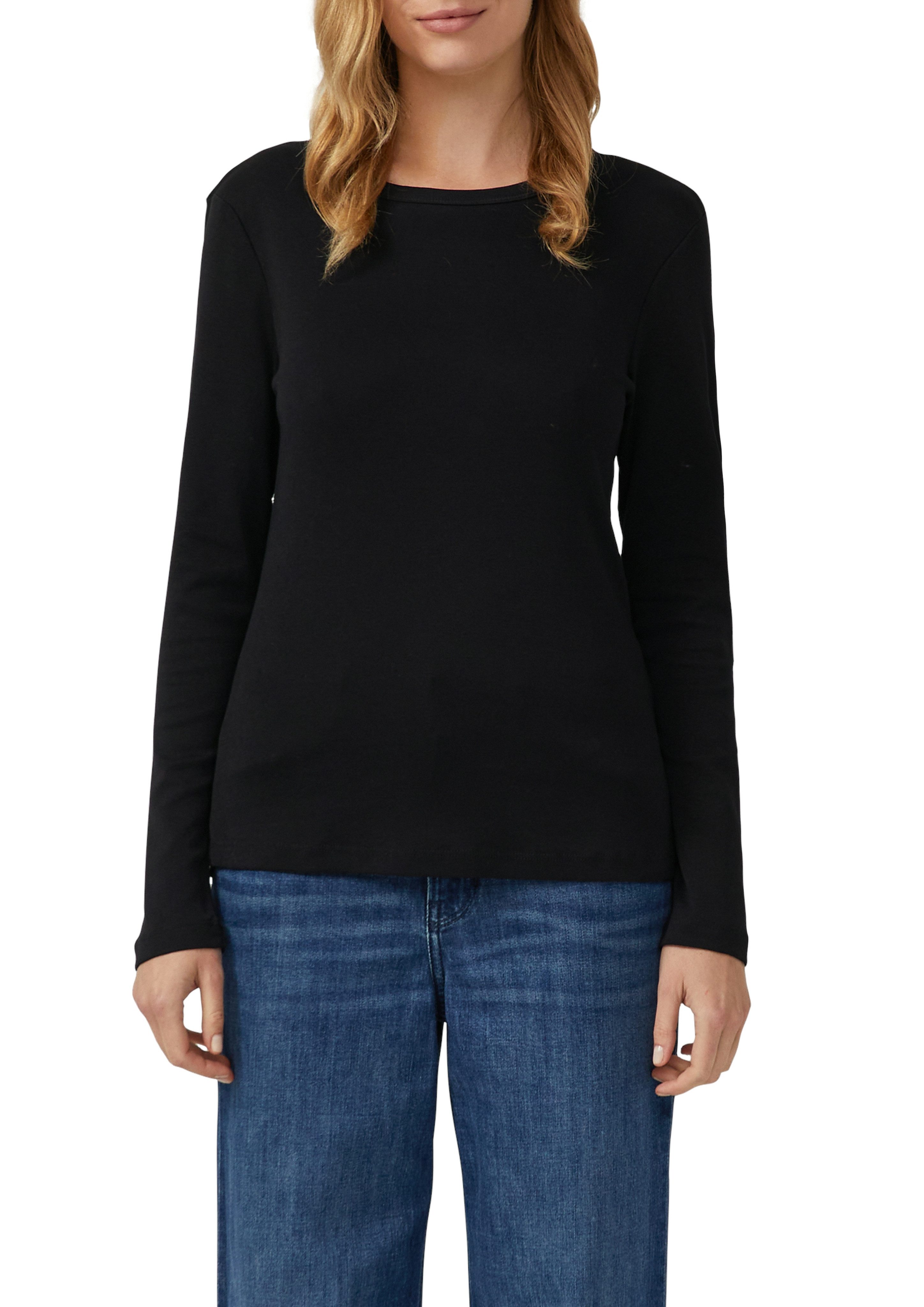 s.Oliver Langarmshirt (2-tlg) mit Rundhalsausschnitt, 2er Pack günstig online kaufen