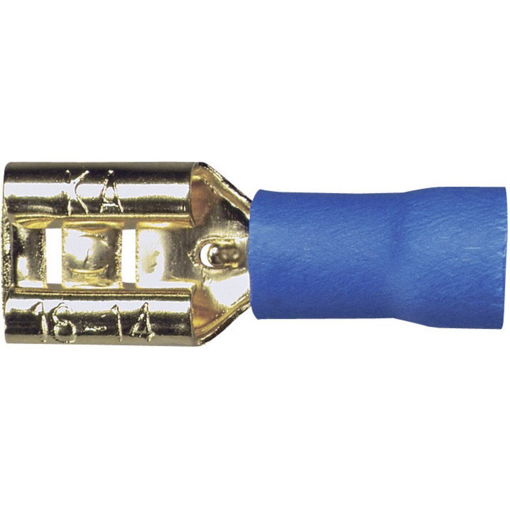 Kabelverbinder-Sortiment Set 10er 2.5 mm Car mm² Sinuslive SinusLive vergoldet HiFi 6.3 Flachstecker