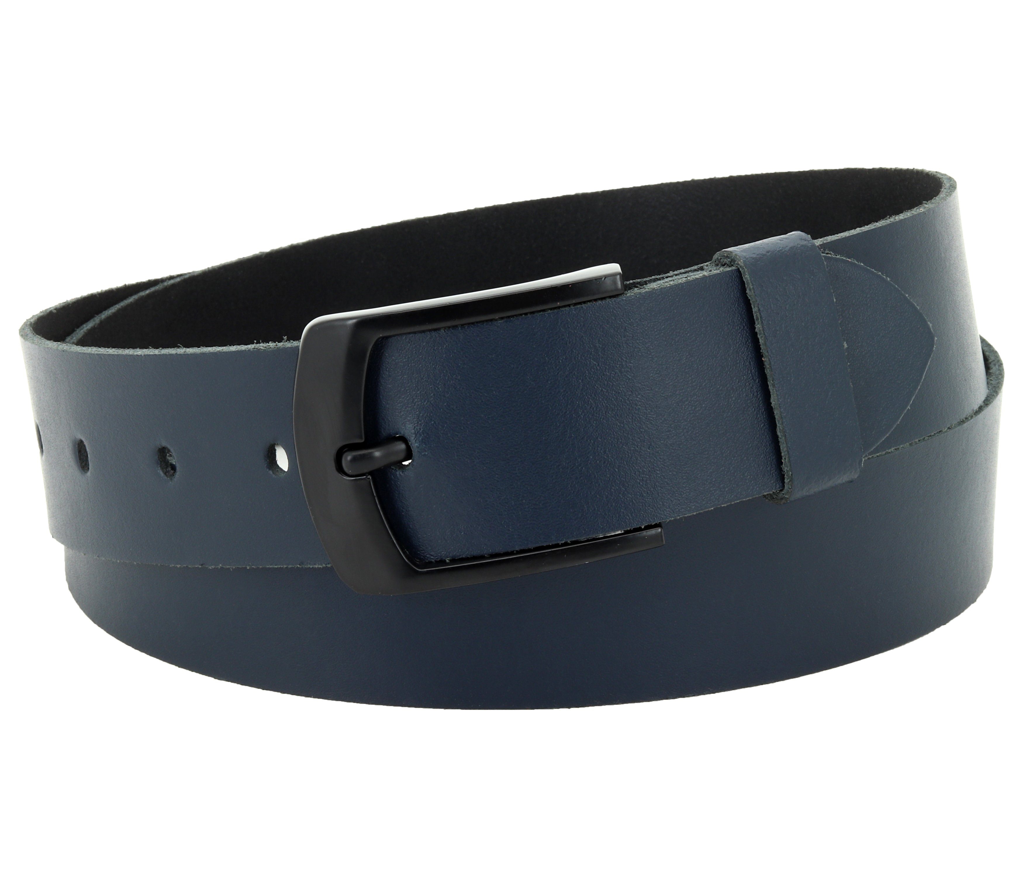COLOGNEBELT Ledergürtel OM558-SL-Dunkelblau MADE IN GERMANY, günstig online kaufen
