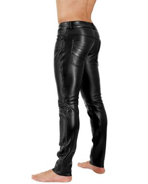 Lederhose Herren Lamm Lederhose Premium Lederjeans Leder Röhre Bockle® 2021 STRETCH Tube Lamb