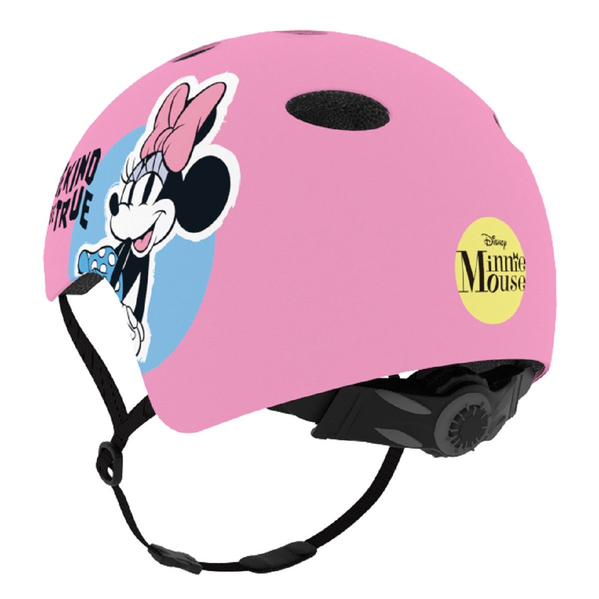 Disney Minnie Mouse Kinderfahrradhelm Kinderhelm – Leichter Helm für Radfahren, Skaten und mehr (52-56 cm) – Bild 3 von 5
