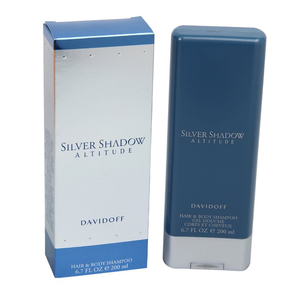 DAVIDOFF Haarshampoo Davidoff Silver Shadow ml Body Shampoo Altitude 200 Hair &