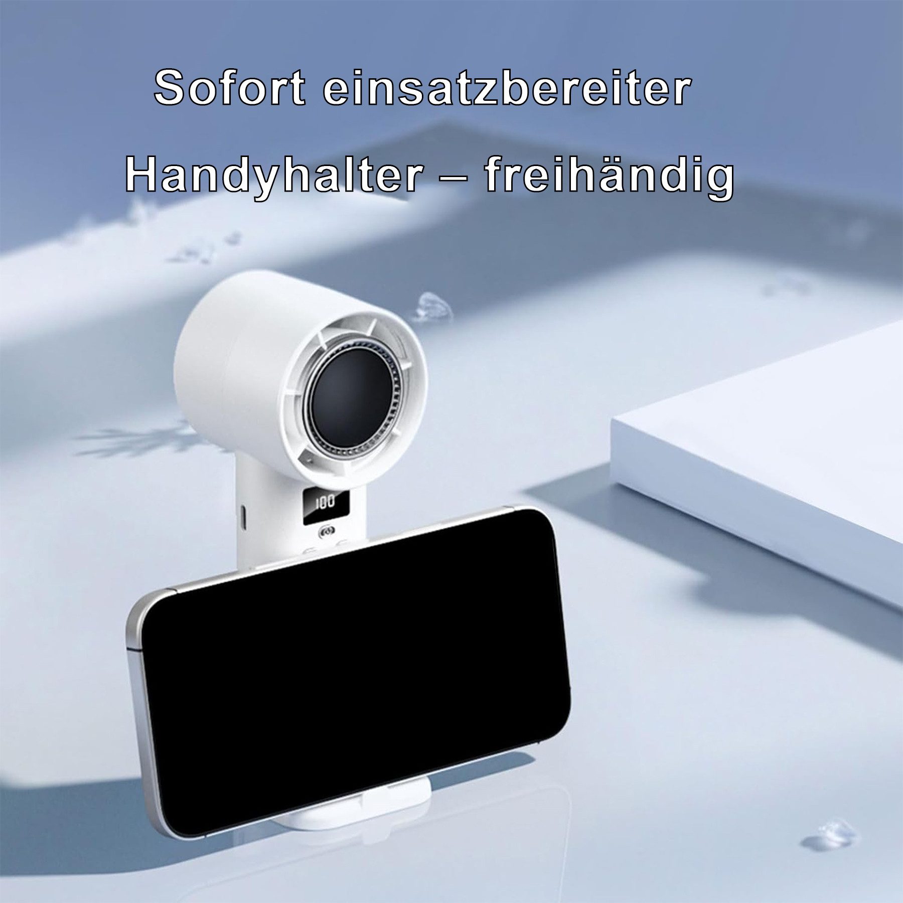 Senmudi Handventilator Tragbarer Mini-Ventilator Einstellbare Geschwindigke günstig online kaufen