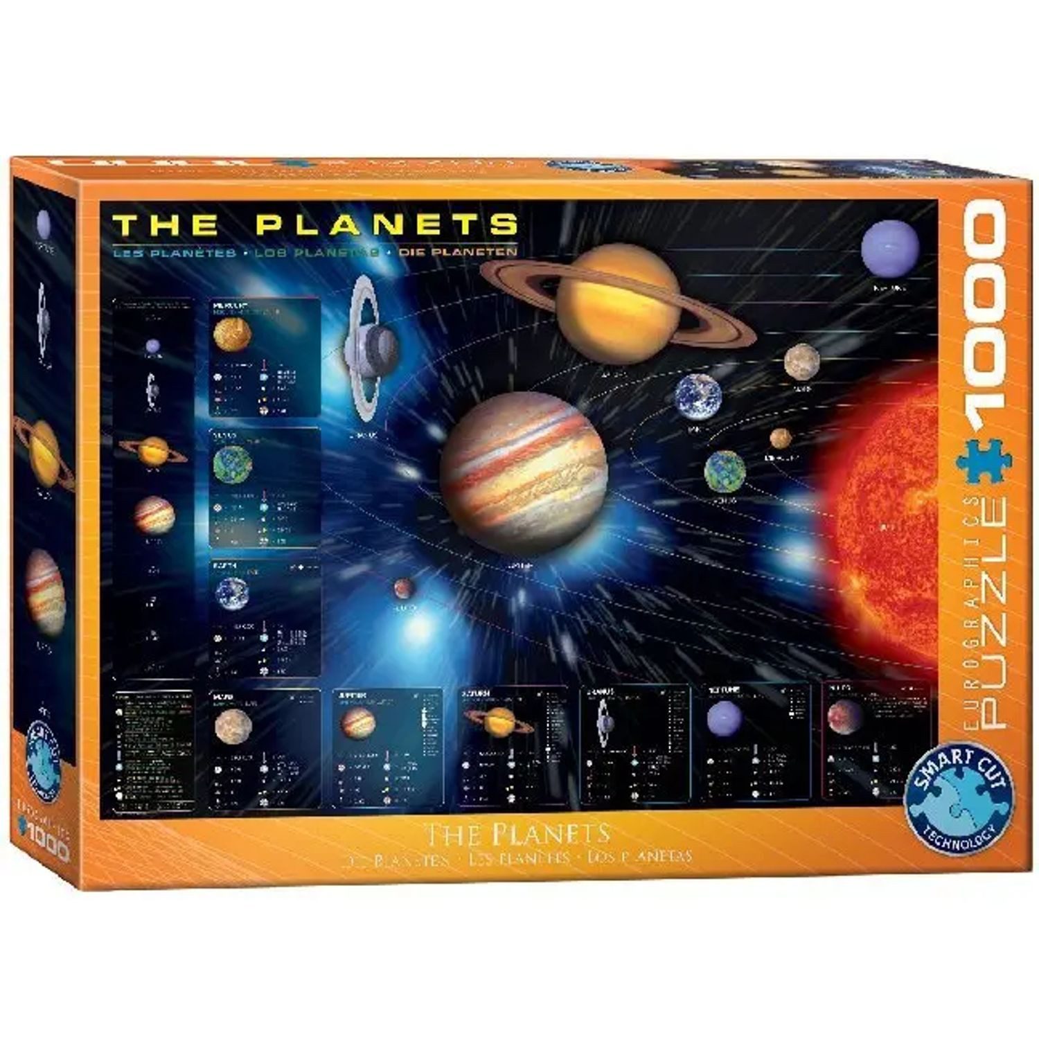 EUROGRAPHICS Puzzle Die Planeten (Puzzle), 1000 Puzzleteile