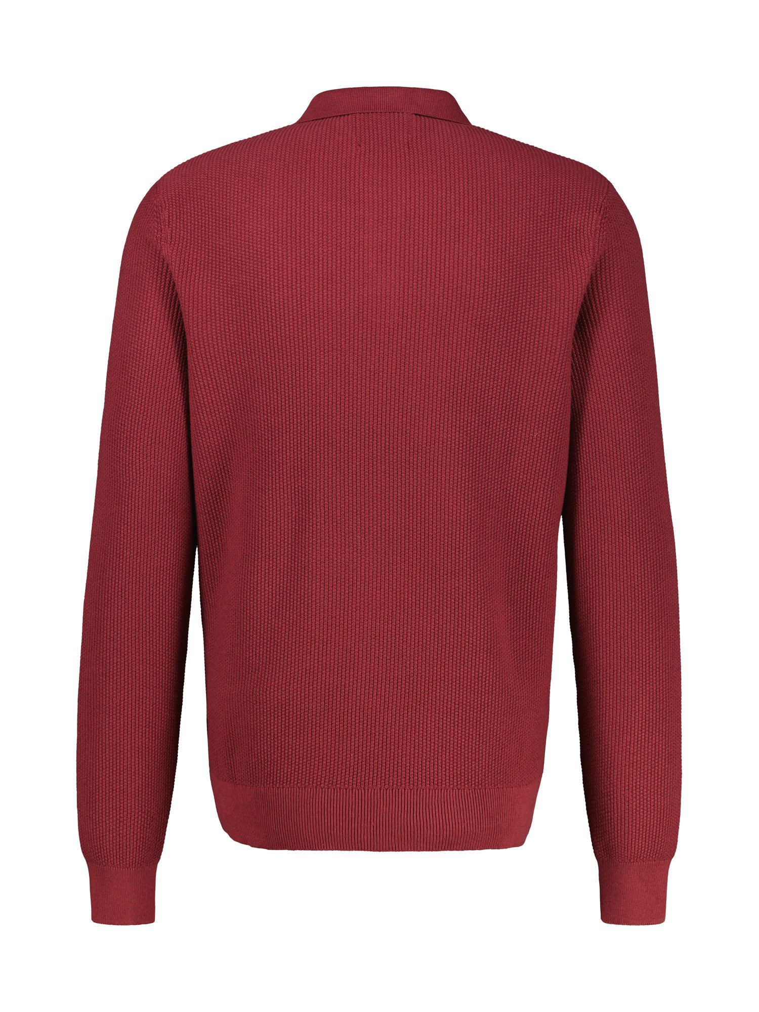 LERROS Strickpullover LERROS Langarmpoloshirt, gestrickt günstig online kaufen