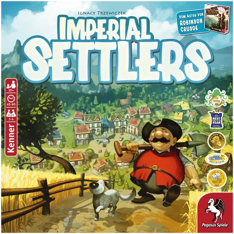 Pegasus Spiele Spiel, Imperial Settlers - deutsche Ausgabe