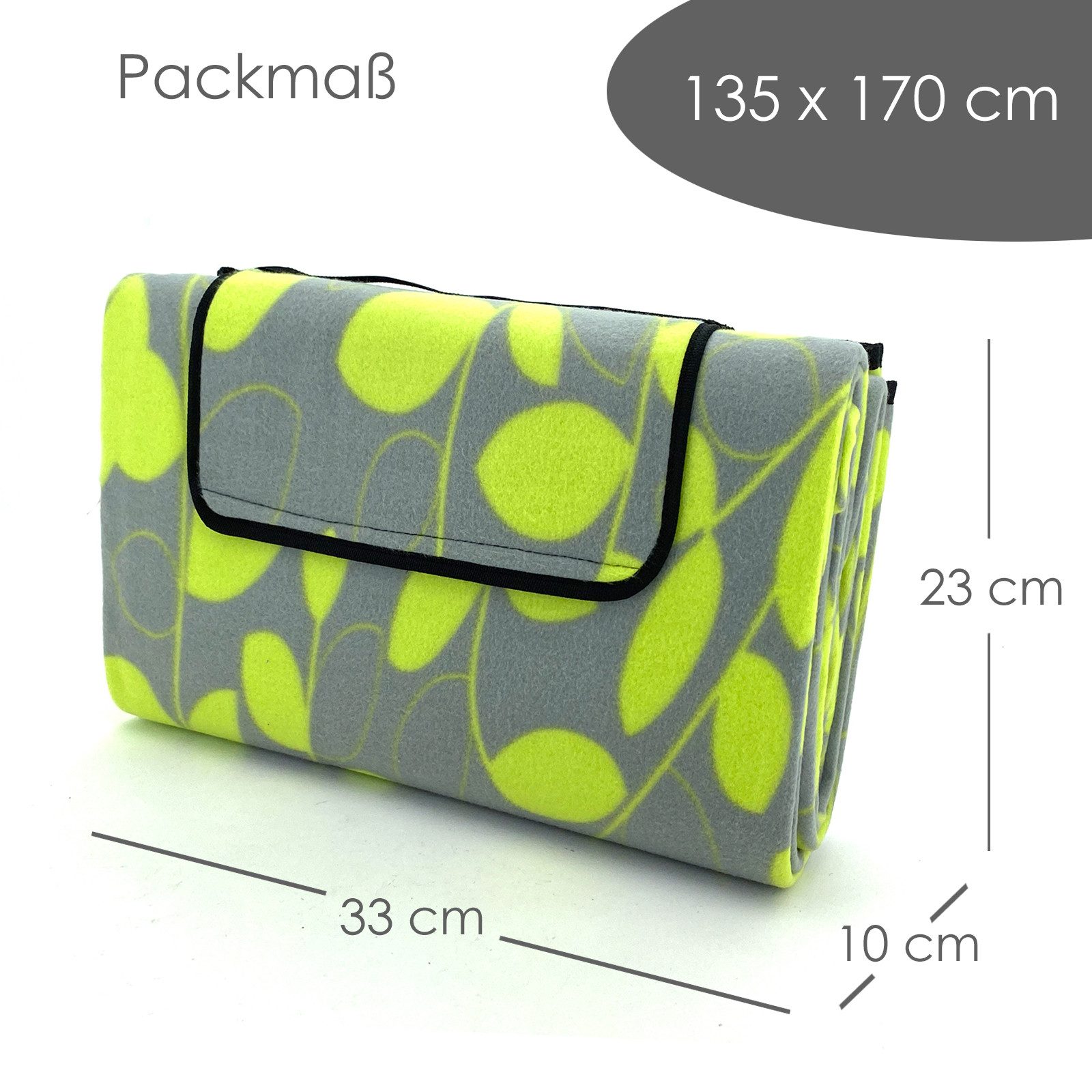 Picknickdecke Outdoor Strandmatte Isomatte Campingdecke waschbar, günstig online kaufen